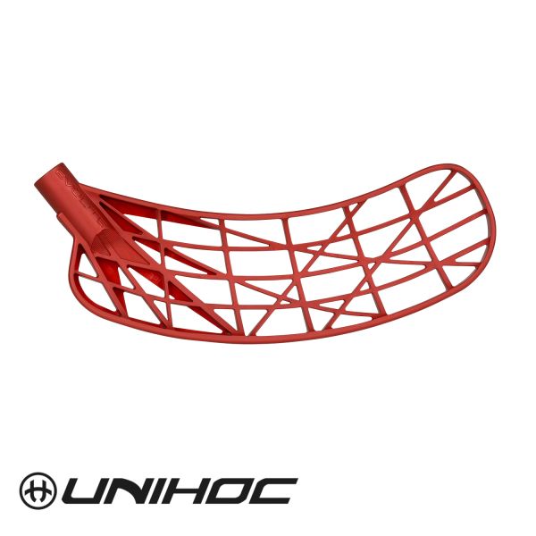 Floorballe-Blade-Unihoc-EVOLITE-FEATHER-LIGHT-PP-radiant-red