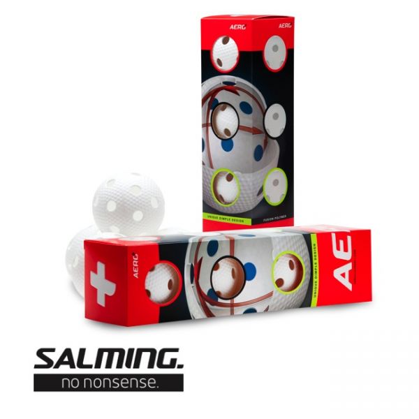 Salming Aero Plus 4-Pack Weiß