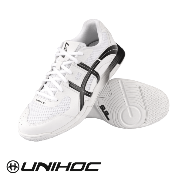 Unihoc Schuh U3 ELITE MEN weiß/schwarz
