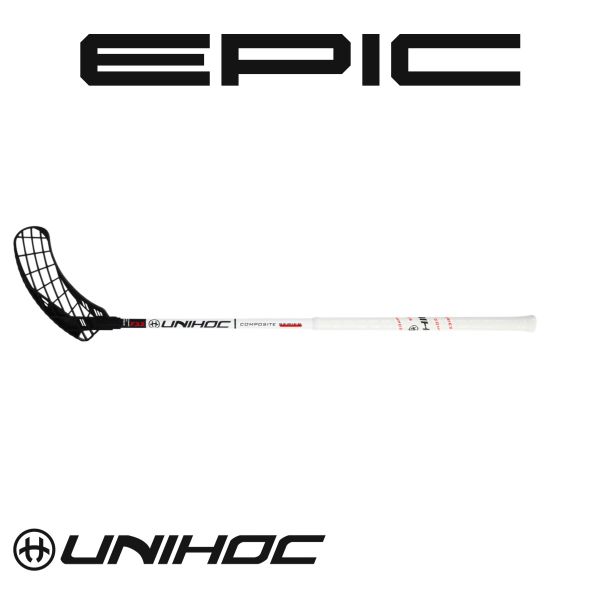 Unihoc EPIC Composite 32 weiß/schwarz