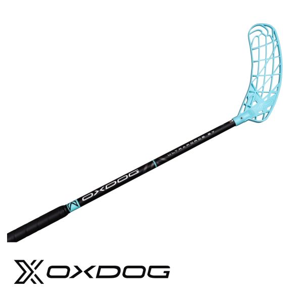 Floorballschläger - Oxdog AVOX Ultraforce 27 schwarz türkis