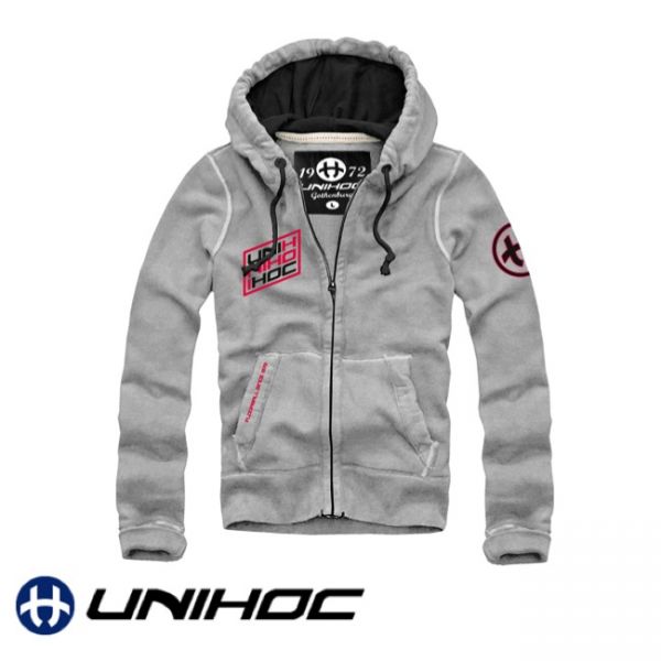 Unihoc Hoodie OREGON grau 