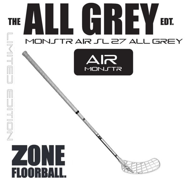 Zone MONSTR AIR Superlight 27 FATSHAFT Edtition Grau