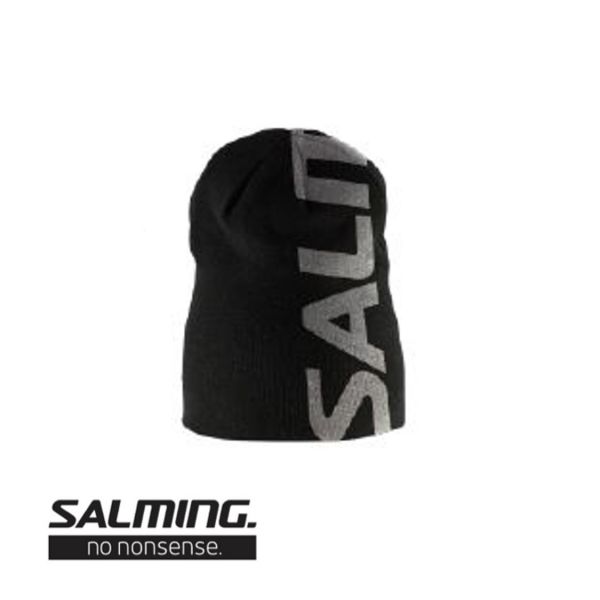 Salming Beanie LOGO schwarz/grau
