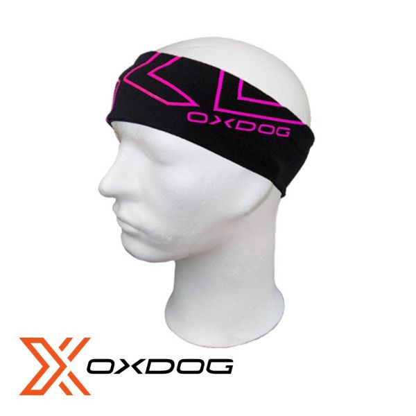 Oxdog Stirnband SHINY schwarz/pink