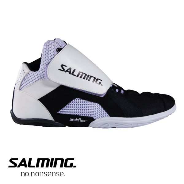 Floorball Torwartschuh - Salming Schuh SLIDE 5 schwarz weiß