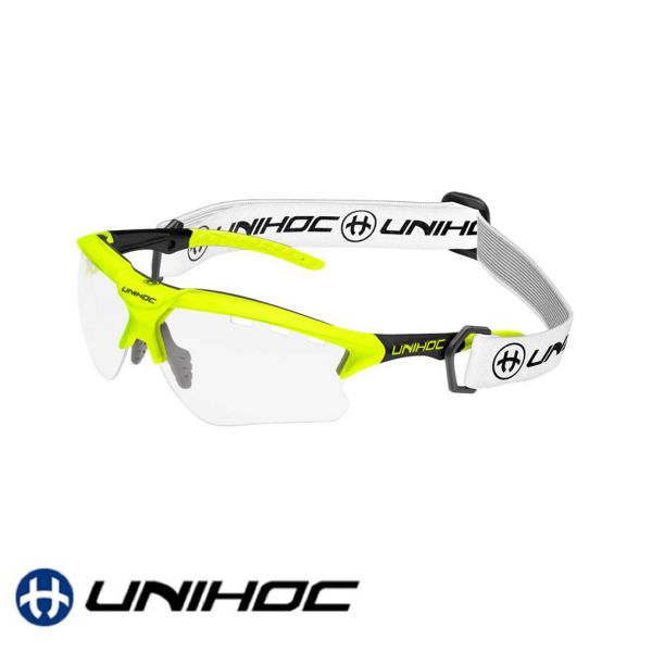 Unihoc Sportbrille X-RAY Junior gelb/schwarz
