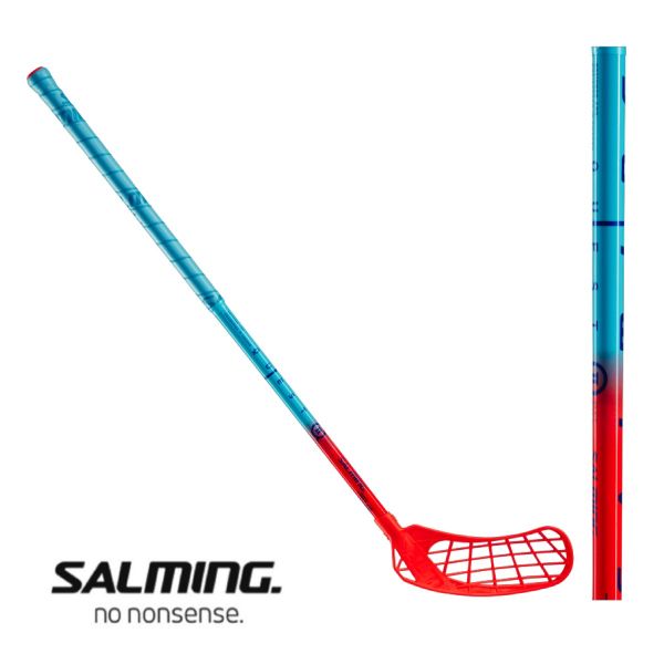 Salming QUEST 2 35 Mid blau/rot