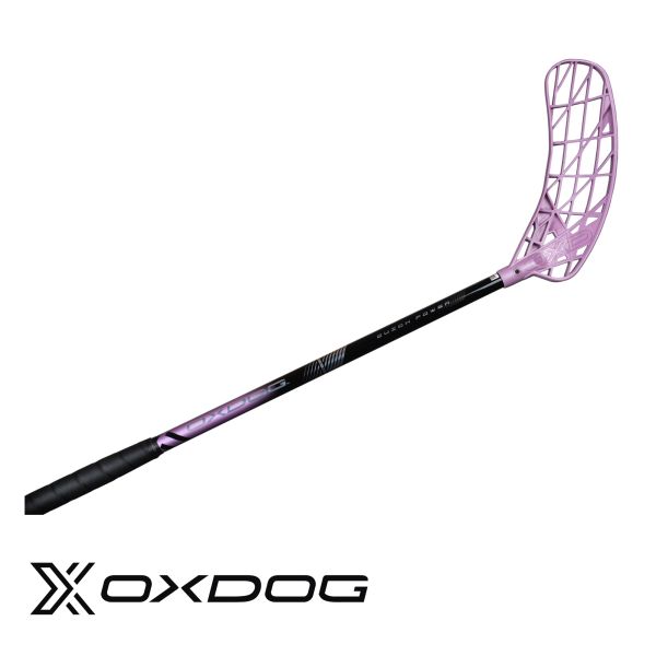 Floorballschläger - Oxdog GATE Quick Power HES 29 schwarz lila.jpg