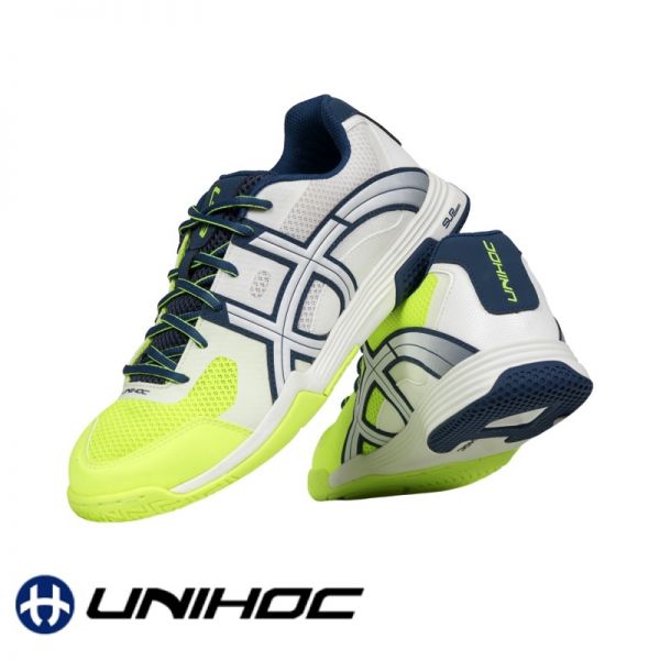 Unihoc Schuh U3 ELITE MEN blau/gelb