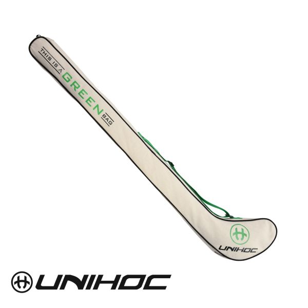 Floorball Schlägertasche - Unihoc Stickbag ECO Senior beige