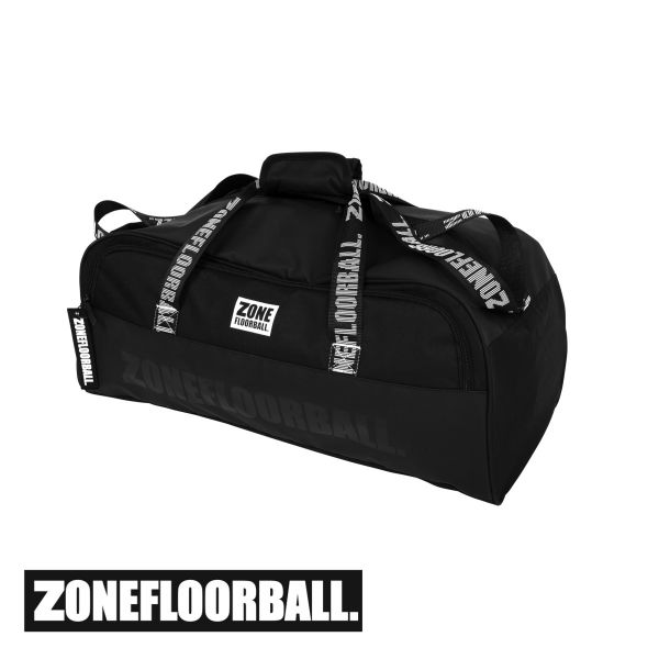 Floorball Sporttasche BRILLIANT mittel schwarz/grau