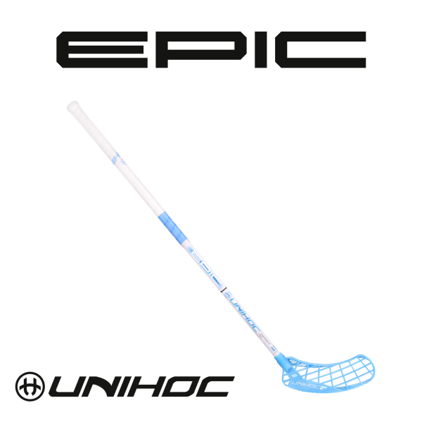 Unihoc EPIC Composite 32 weiß/blau