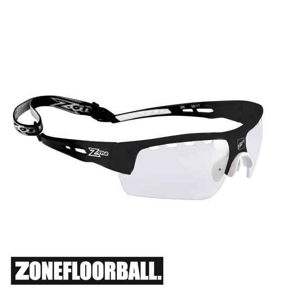 Floorball Brille für Erwachsene - Zone MATRIX Senior schwarz
