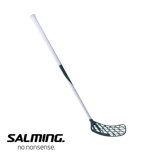 Floorballschläger - Salming FLOW Powerlite Aero 25 weiß/mitternachsgrün