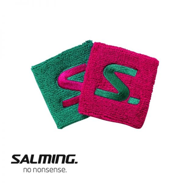Salming Haarband TWIN Pink/Grün (2er Pack)