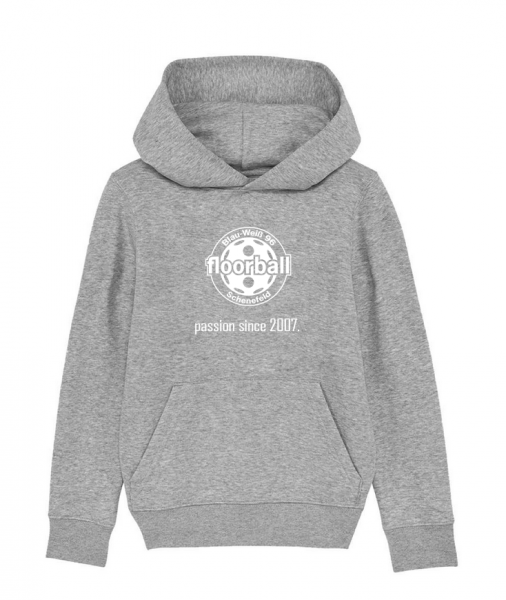 Floorball Schenefeld - Kinder Hoodie grau