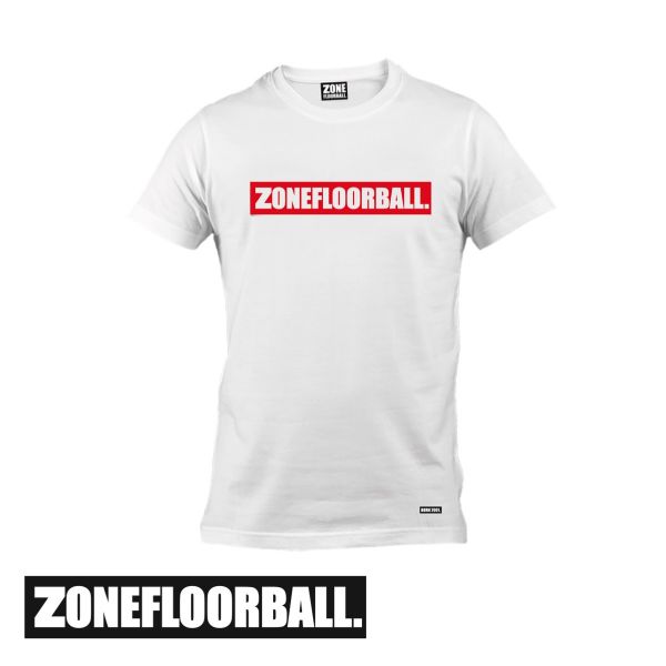 Zone T-Shirt PERSONAL weiß/rot