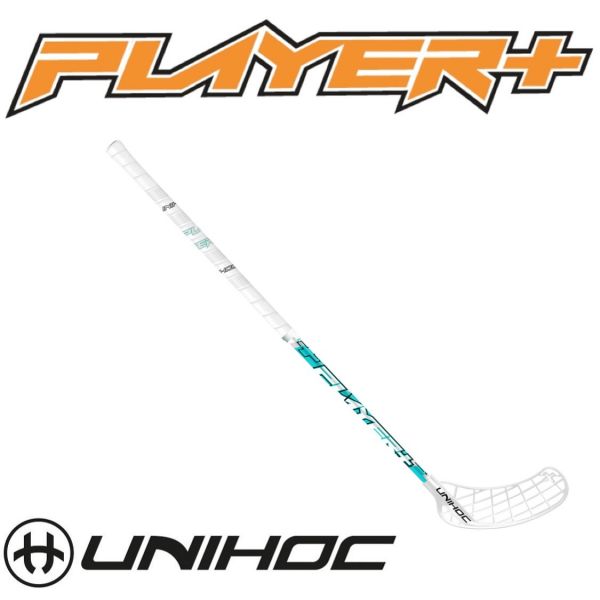 Unihoc PLAYER+ TopLight II 29 türkis/weiß