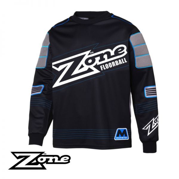 Floorball Pullover für Torhüter - Zone MONSTER TW-Pullover schwarz