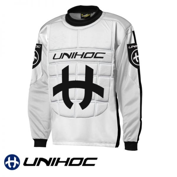 Unihoc SHIELD TW-Pullover Weiß/Schwarz