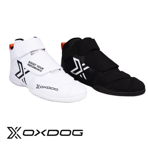 Floorball Torhüter Schuh - Oxdog XGUARD Lightflex Goalie weiß schwarz