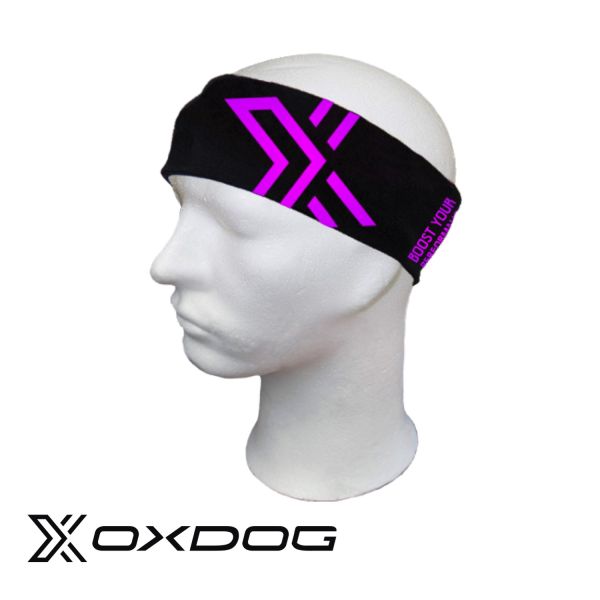 Oxdog Stirnband BRIGHT schwarz/pink