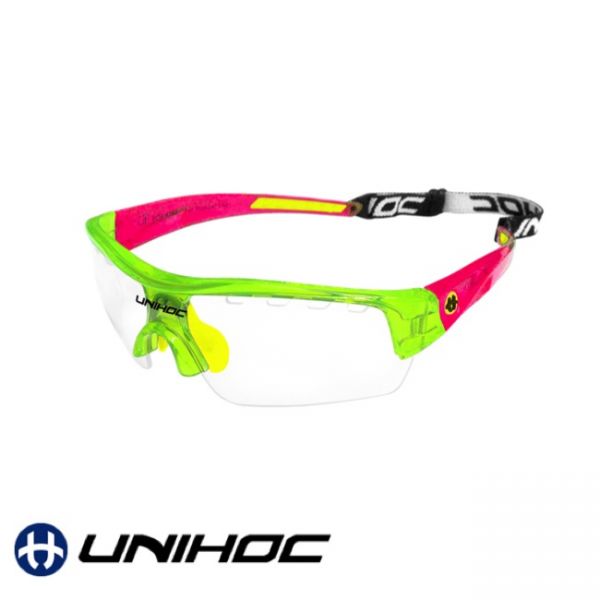 Unihoc Sportbrille VICTORY Junior grün/rot