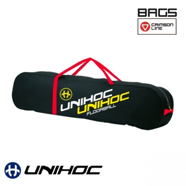 Unihoc Stickbag CRIMSON LINE schwarz