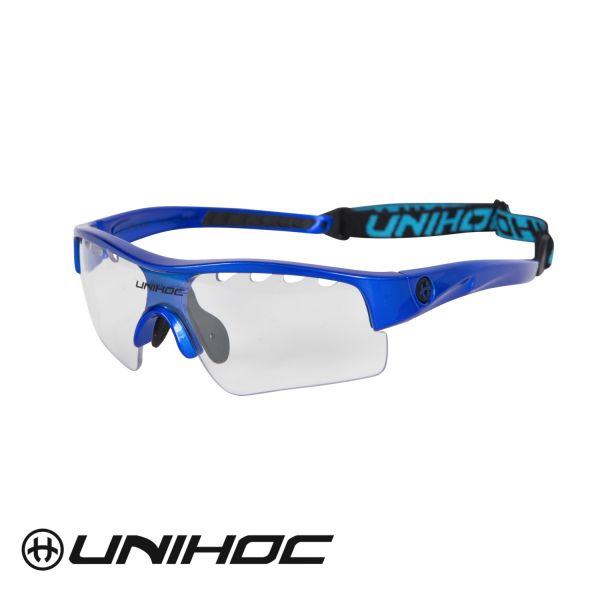 Unihoc Sportbrille VICTORY Kids blau/schwarz