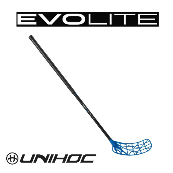 Floorballschläger-Unihoc-EVOLITE-BRIGHT-BLUE-SLIM-30