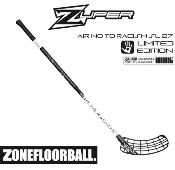 Zone ZUPER AIR NO TO RACISM Superlight 27 Schwarz