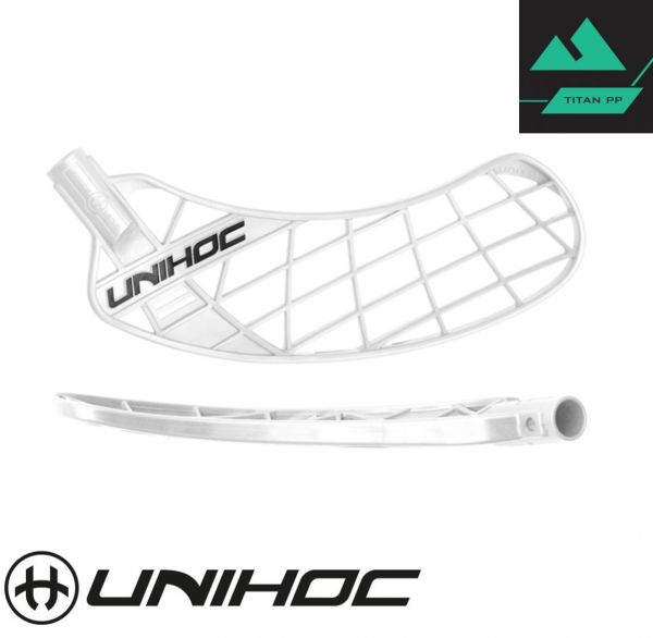 Unihoc UNITY TITAN Hart weiß