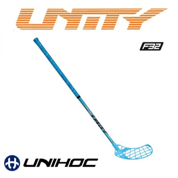 Kinder Floorball Schläger Unihoc UNITY 32 hellblau 