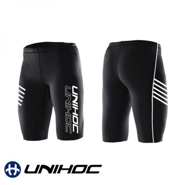 Unihoc Shorts COMPRESSION schwarz