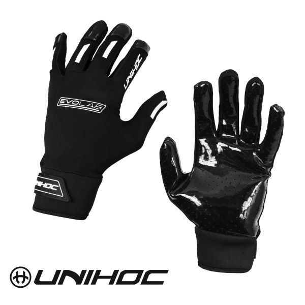 Unihoc Torwarthandschuhe EVOLAB silicone schwarz.jpg