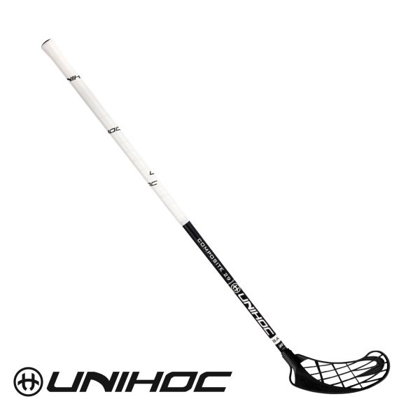 Floorball Zorro Schläger - Unihoc CAVITY Z 29 schwarz weiß.jpg