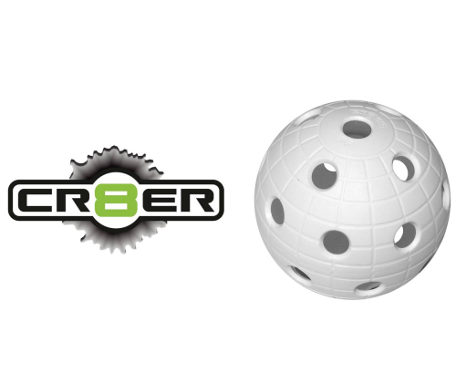 Offizieller WM-Floorball Unihoc CR8TER weiß