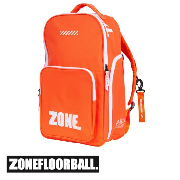 Floorball Rucksack - Zone IDENTITY lava orange