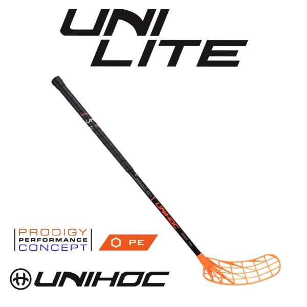 Floorballschläger - Unihoc UNILITE PRODIGY 36 schwarz orange