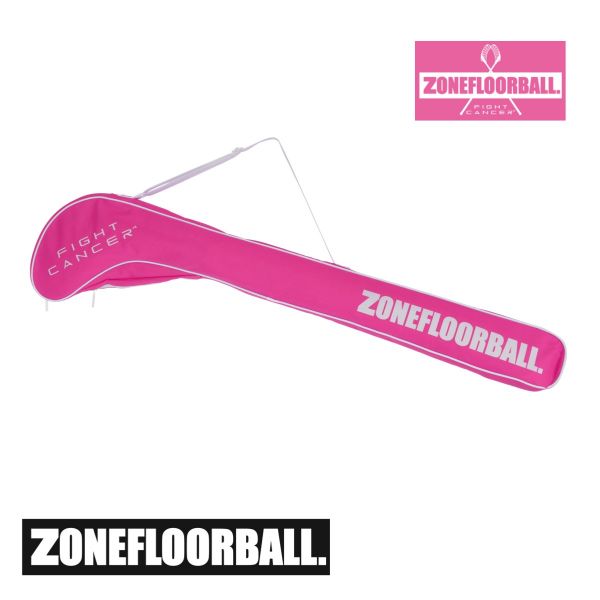 Zone Stickbag FIGHT CANCER 4 Junior pink