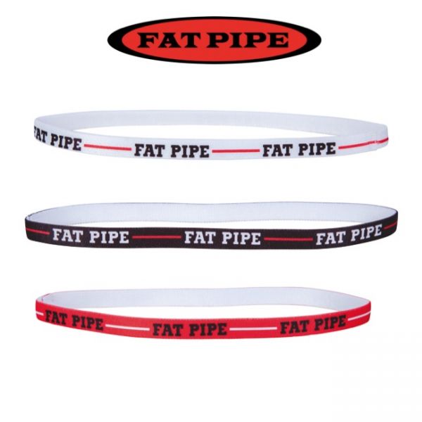 Fatpipe Haarband WILDER Schwarz/Rot/Weiß (3er Pack)