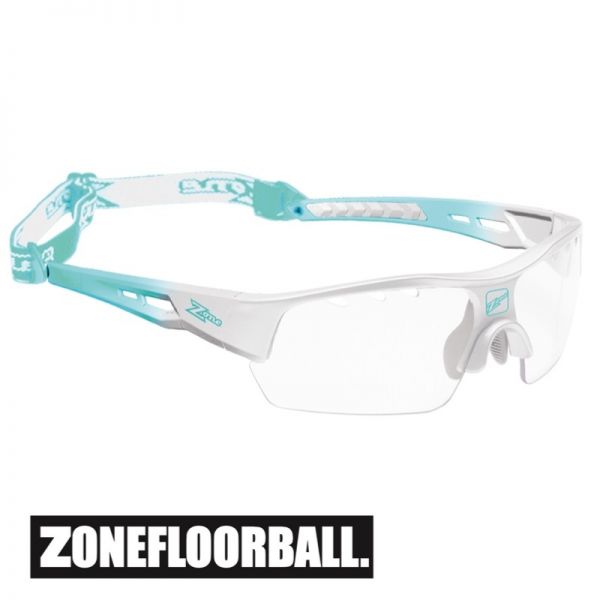 Zone Sportbrille MATRIX Senior Weiß/Türkis