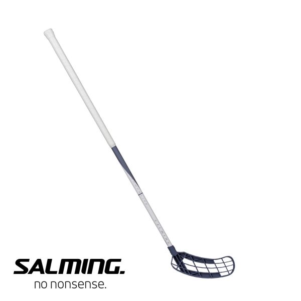 Salming QUEST 1 Powerlite Aero 25 weiß/lila Linksausleger - rechte Hand oben / 100 cm (111 cm)