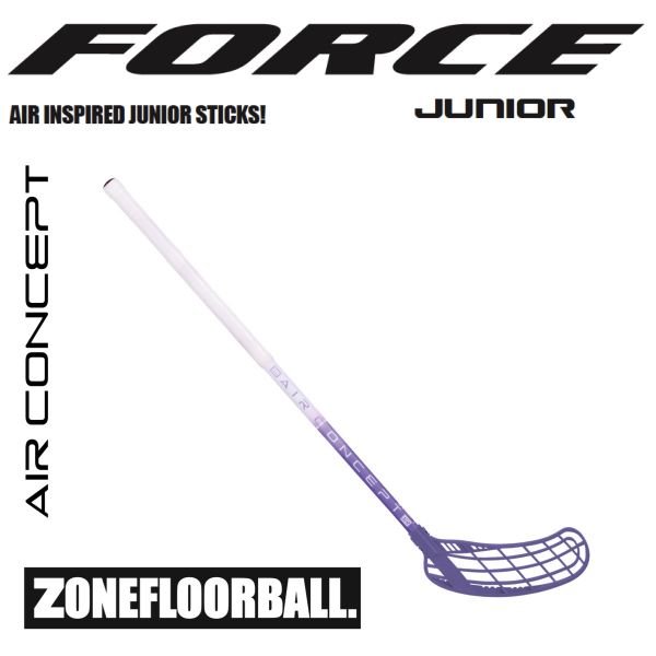 Zone FORCE AIR JR. 35 weiß/lila