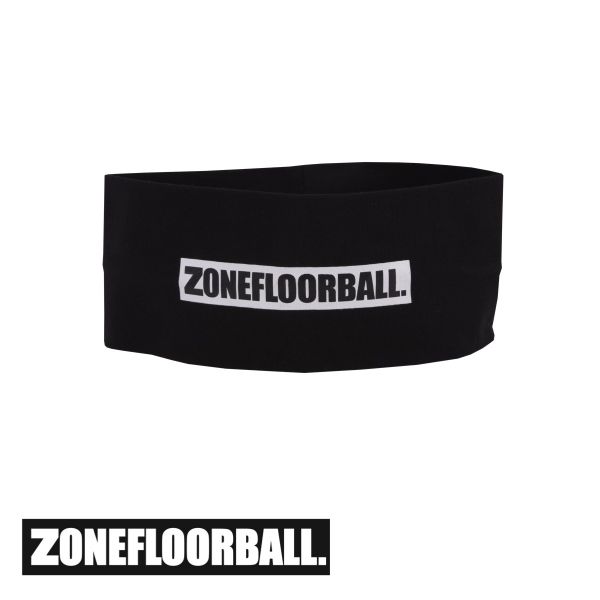 Zone Stirnband LOGO breit schwarz