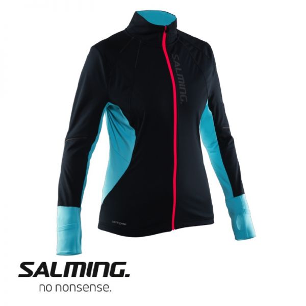 Salming Running Thermal Wind Jacke Women schwarz