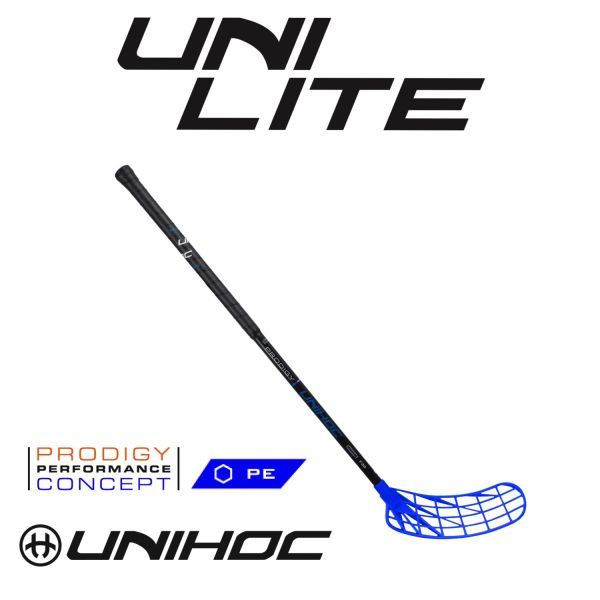 Floorball Schläger - Unihoc UNILITE PRODIGY 36 schwarz blau