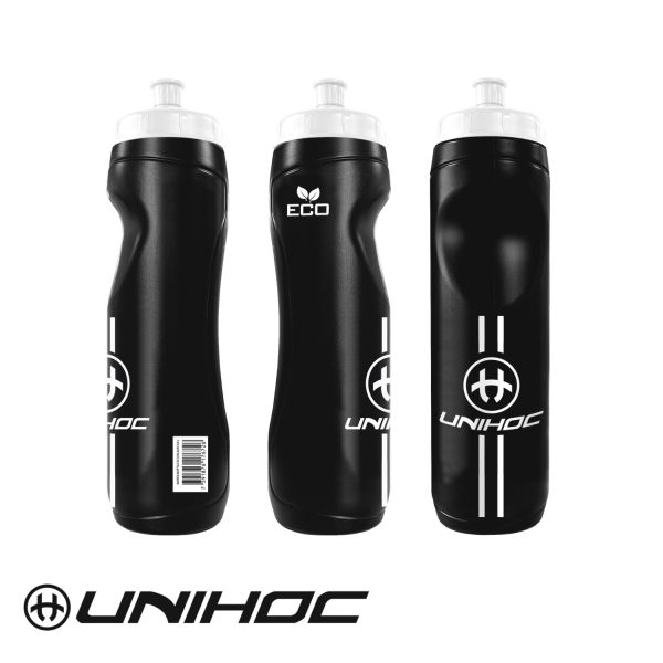 Unihoc Trinkflasche ECO schwarz (0.9L)