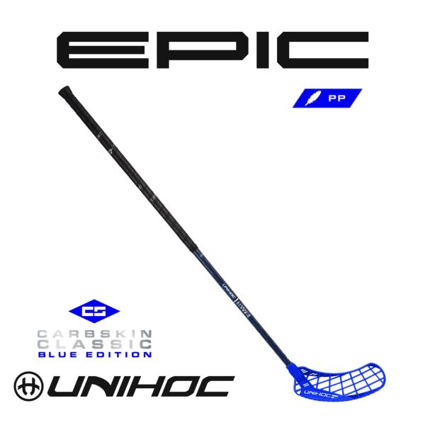 Unihoc EPIC CARBSKIN FeatherLight 29 blau